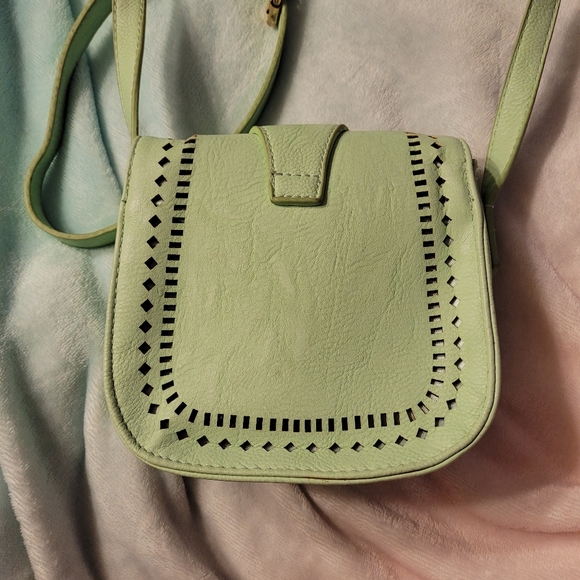 Charming Charlie brand mini light green purse - Picture 3 of 7